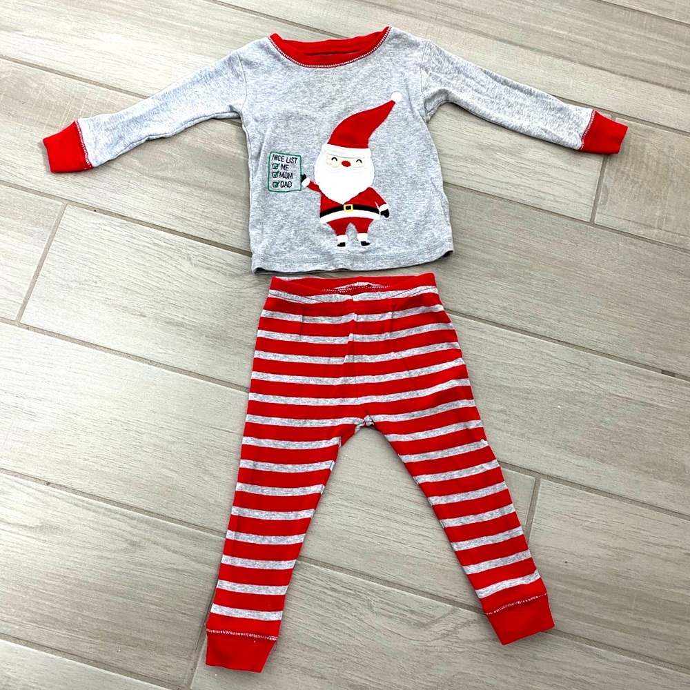 $15 for any 3 kids outfit-Carter’s Boys Santa Pjs